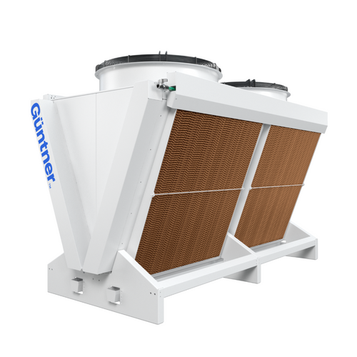 Güntner adiabatic hydroBLU™ Dry Cooler