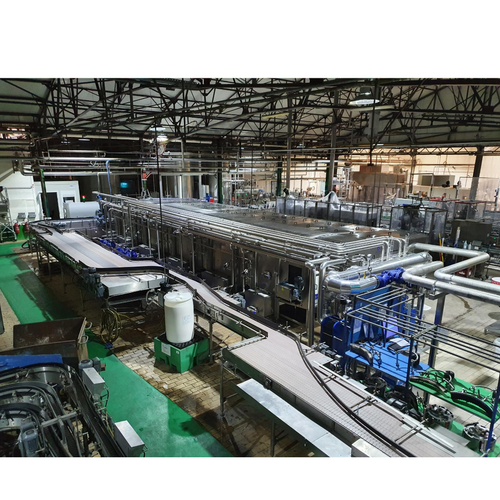 Pasteurization Tunnel and Conveyor System for Beverages