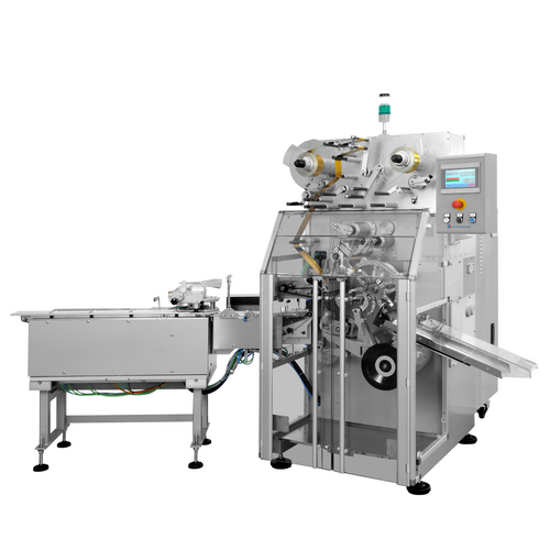 OMNIA6 – High Speed multistyle wrapping machine for flat bottom products