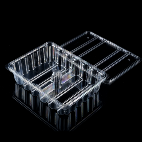 China Wholesale Transparent Disposable Food Container Plastic Packaging for Dessert
