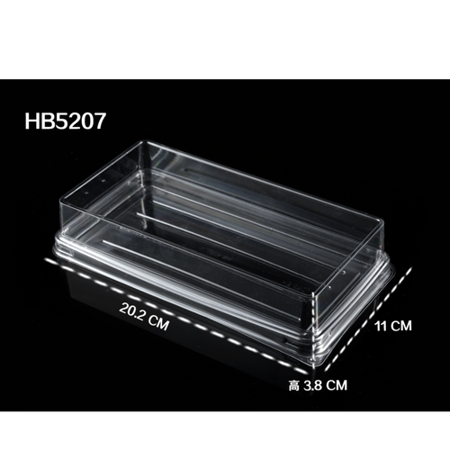 Disposable Plastic Food Container Clear Blister Box Hamburger Salad Bread Takeaway Packaging