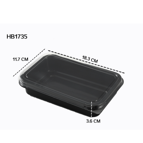 Clear Plastic Delicatessen Boxes with Clear Lids PET Container