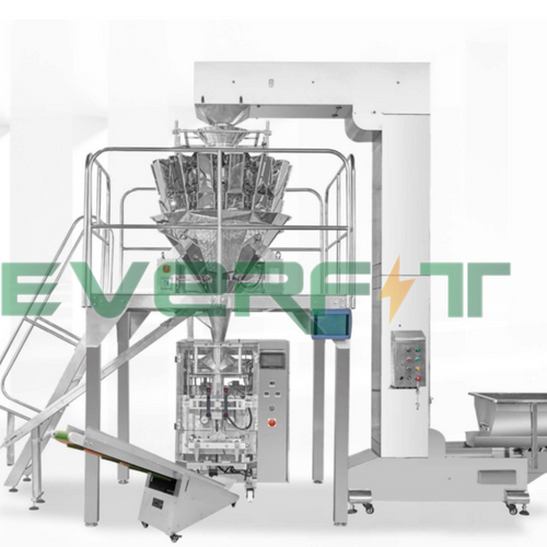 Weighing and packaging machine