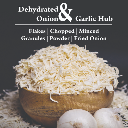 Dehydrated White Onion – Flakes, Chopped, Minced, Granules, Powder