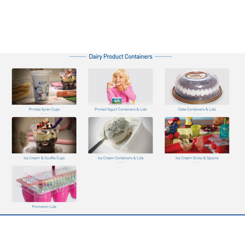 Dairy Product Containers