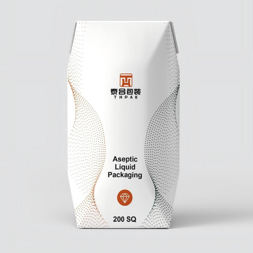 Aseptic Liquid Packaging -200ml Non-Metallic Square Pack