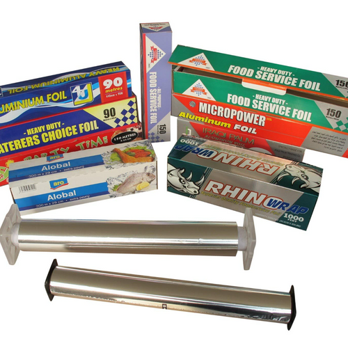 aluminum foil roll and aluminum foil container