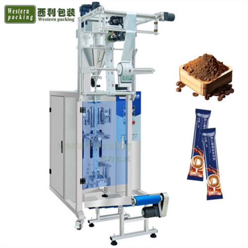 Single line powder stick packing machine