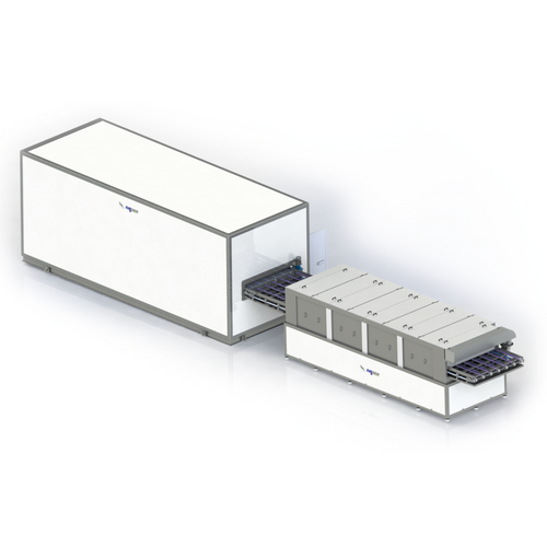 Sal Shower Brine Freezing tunnel