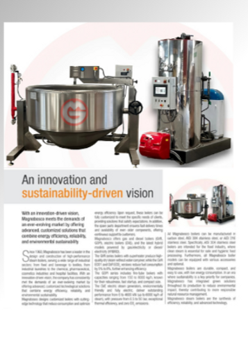An innovation and sustainability-driven vision