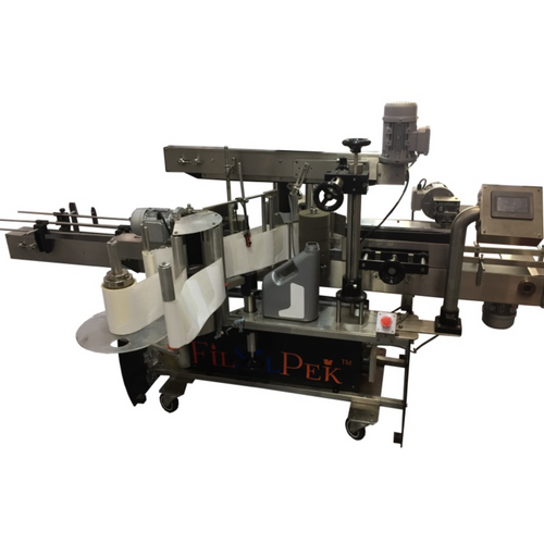 Automatic Front-back & Round Bottle Lebelling Machine