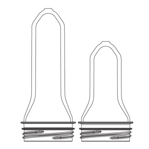 Water Bottles PET Preforms and HDPE Caps