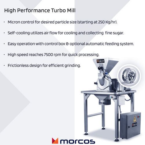 High Performance Turbo Sugar / Spices Mill