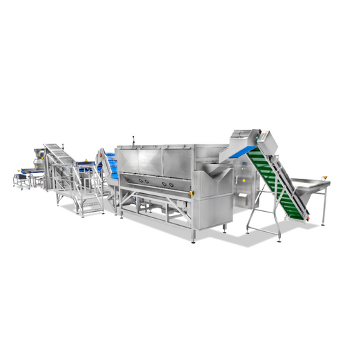 Root vegetables Peeling Processing Line