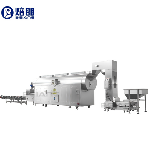 Beilang nuts and seeds roasting production line can be customized