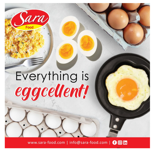 Eggs :  White and  Brown