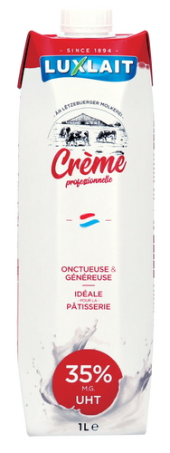 Luxlait Whipping Cream 35% 1L