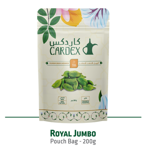 CARDAMOM ROYAL JUMBO - POUCH BAG 200G
