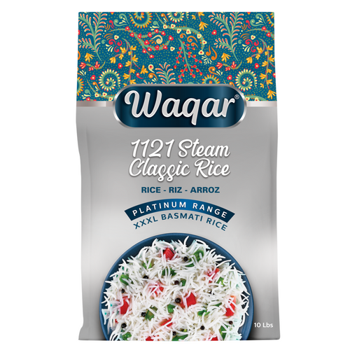 Waqar 1121 Steam Basmati Rice