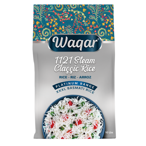 Waqar 1121 Steam Basmati Rice