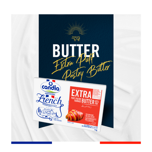 Extra Puff Pastry Butter 82% fat