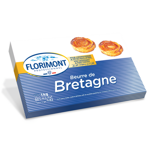 Florimont Brittany Puff Pastry Butter 82%