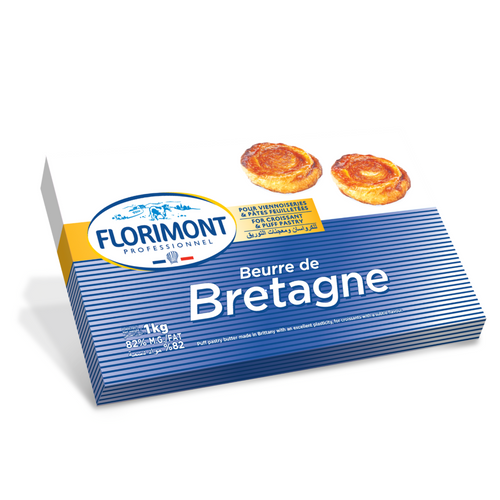 Florimont Brittany Puff Pastry Butter 82%