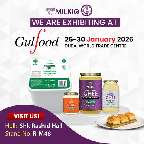 Milkio Foods to Showcase Grass-Fed Sheep Ghee and Private Label Solutions at Gulfood 2026