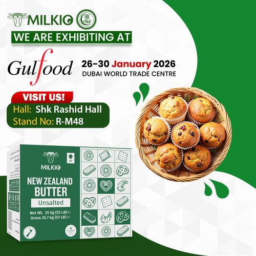Milkio Foods Limited to Present NZ Premium Butter at Gulfood 2026