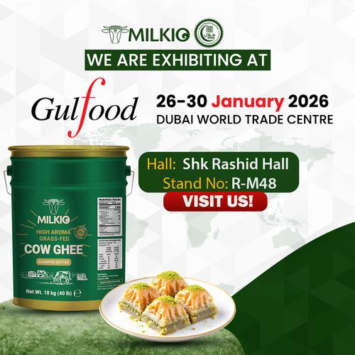 Milkio Foods Limited to Present High-Aroma and Specialty Ghee Solutions at Gulfood 2026