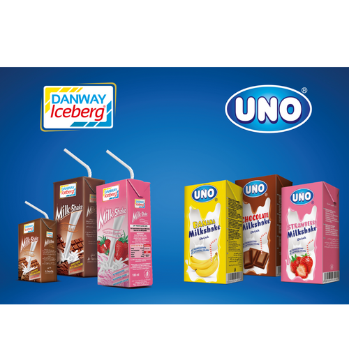 Danway and Uno Milkshake