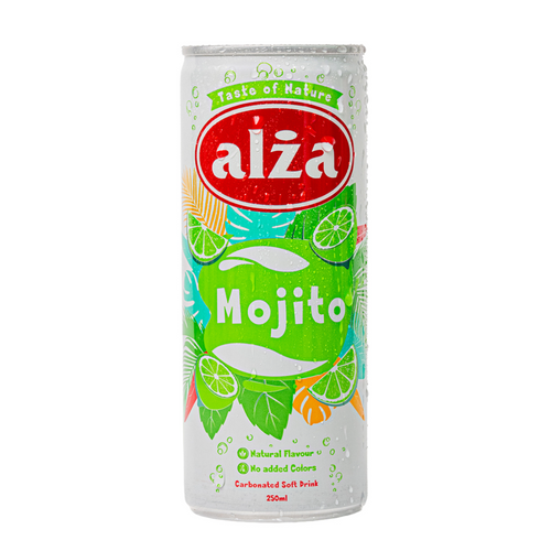 Alza Mojito Carbonated Drink CAN 250ml