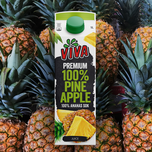 Viva 100% Pineapple Juice 1L