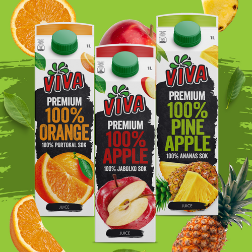 Viva 100% Juices 1L