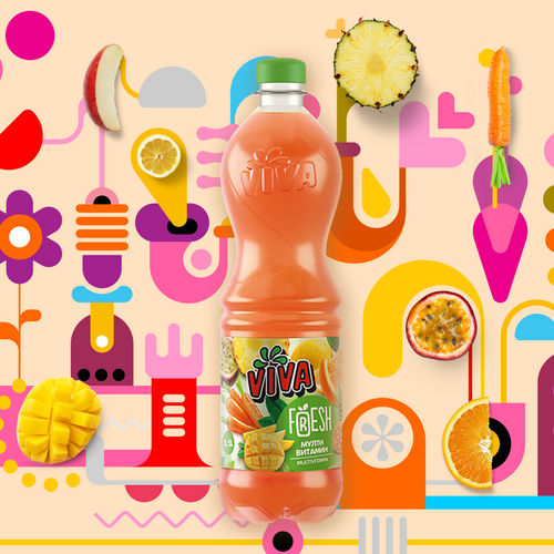Viva Fresh Multivitamin 0.5/1.5L
