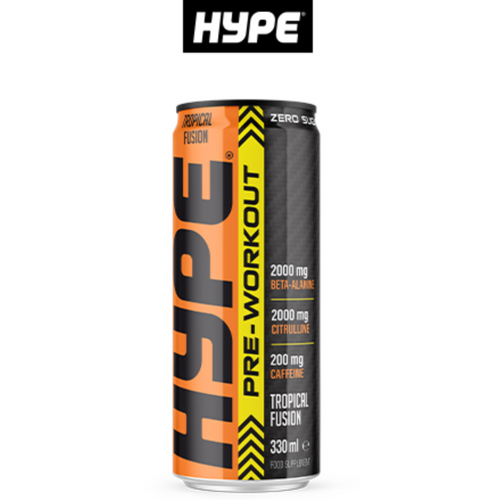 Hype  Pre-workout Drinks Tropical Fusion - Beverages