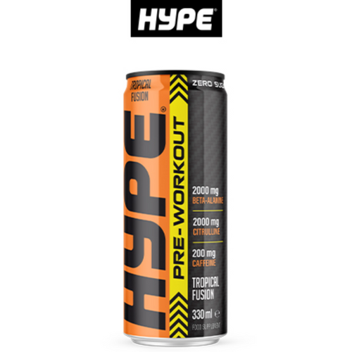 Hype  Pre-workout Drinks Tropical Fusion - Beverages