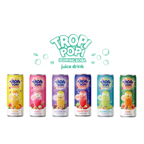 Popping Boba Juice Drink