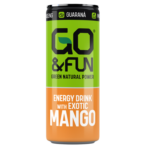 Go&Fun Mango Energy Drink