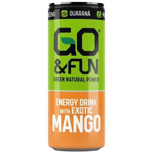 Go&Fun Mango Energy Drink