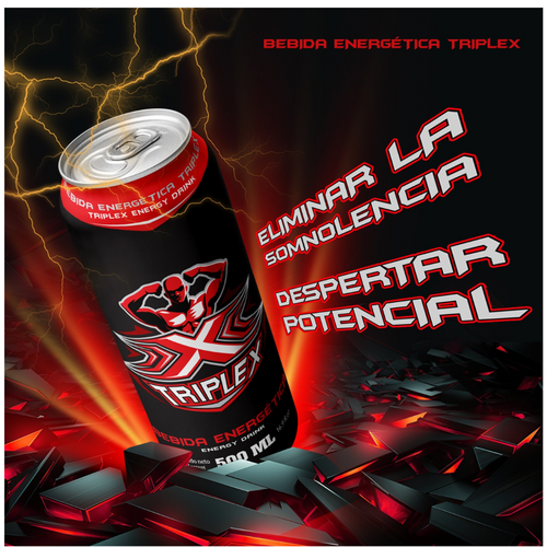 TRIPLE X ENERGYDRINK - TRIPLE POWER