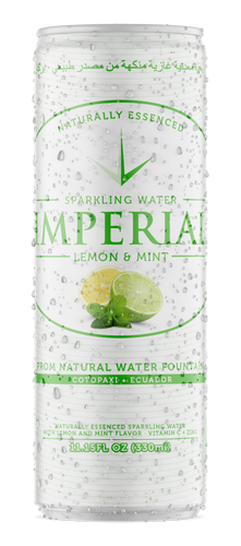 Lemon & Mint Sparkling Water