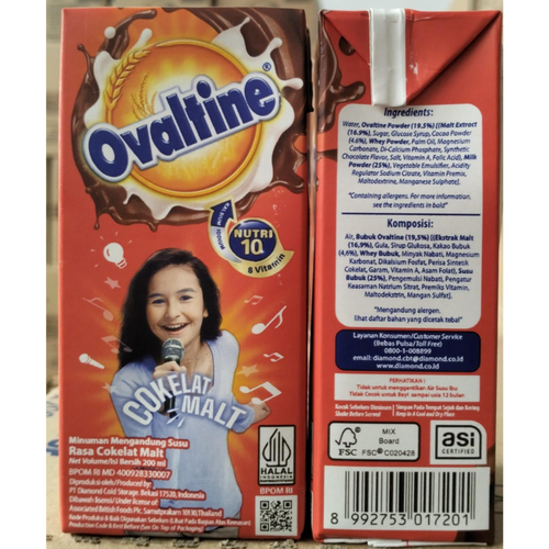 OVALTINE UHT MILK