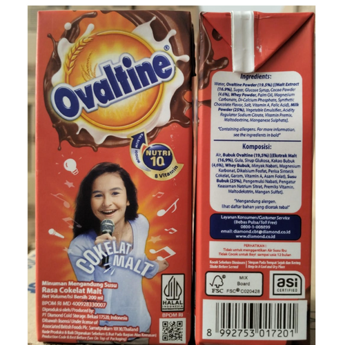 OVALTINE UHT MILK