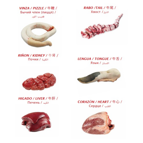 FROZEN BEEF OFFALS