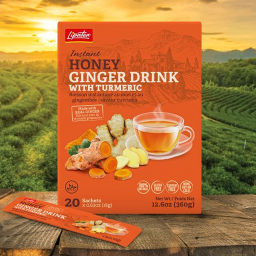 Lipatea Honey Ginger Drink with Turmeric