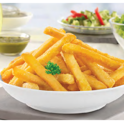 Heavily Coated French Fries