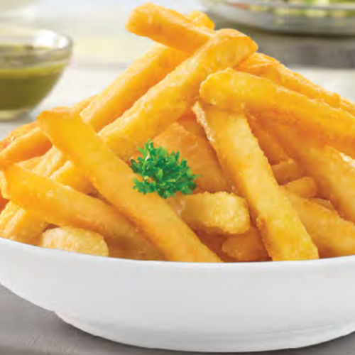 Heavily Coated French Fries