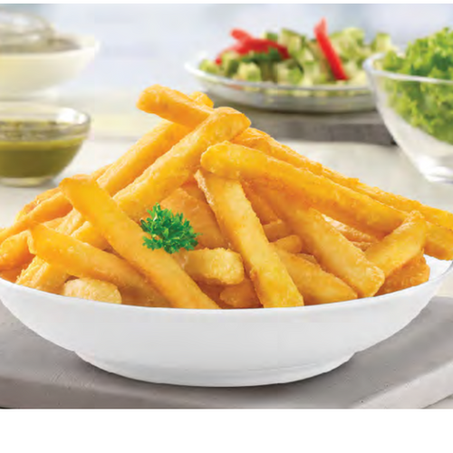 Heavily Coated French Fries