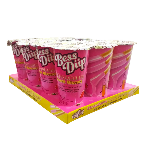 BESS DIIP STRAWBERRY SNACK JUMBO